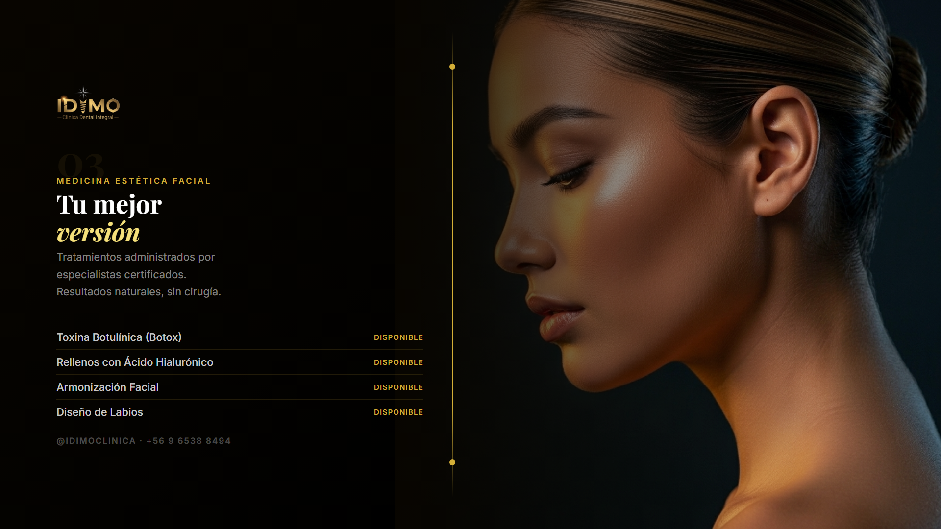 Medicina estética facial IDIMO